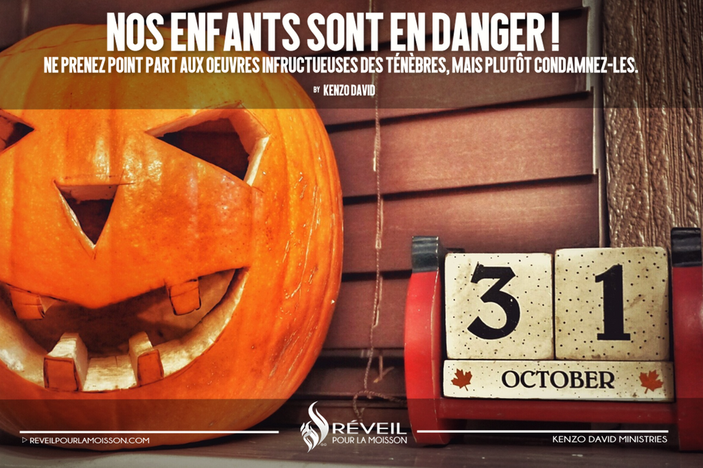Halloween ? Nos enfants sont en danger! | By Kenzo David