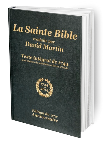 Bible Martin 1744 | Réveil pour la Moisson