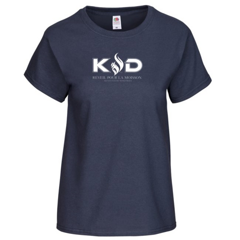 T-shirt femme manches courtes avec logo Réveil pour la moisson