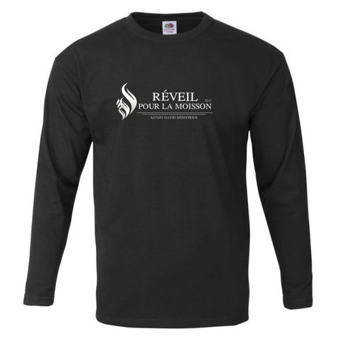 Tee-shirts à manches longues homme ​avec logo Réveil pour la moisson
